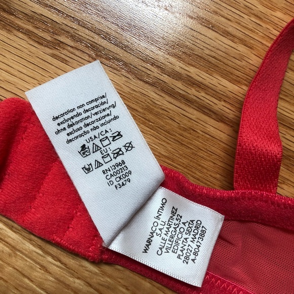 NWT Gorgeous Calvin Klein Floral Unlined Bra (Size: 32DD) - Picture 10 of 10